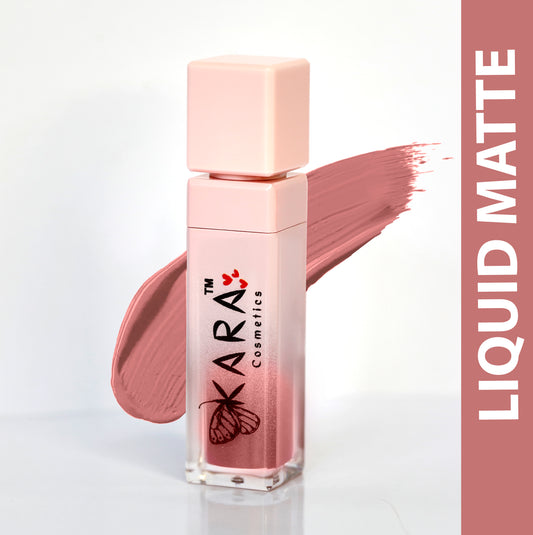 Cinnamon - Nude Matte Liquid Lipstick Long - Lasting Wear Non-Stick Velvet Lipstick