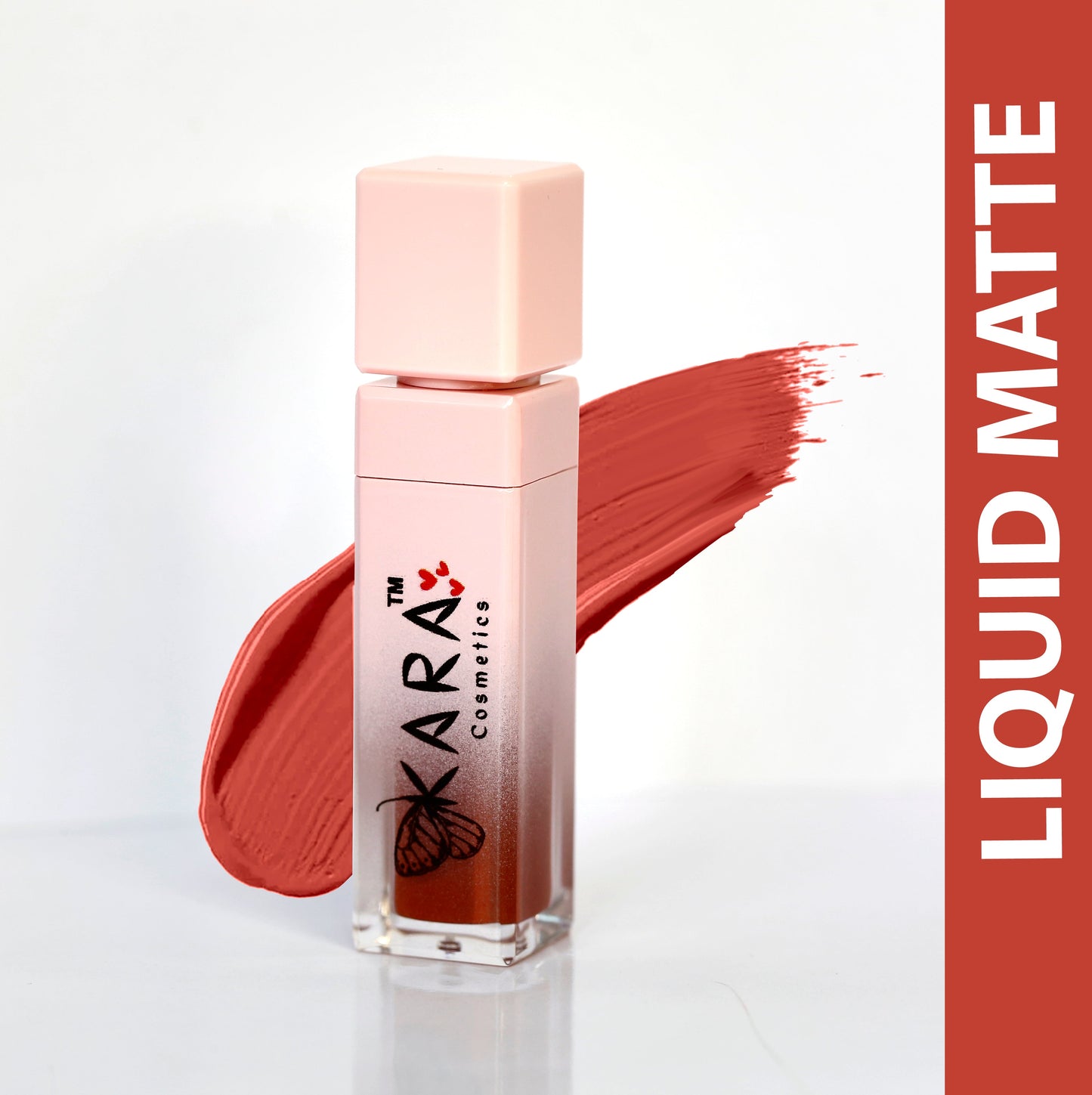 Fetish- Chocolate Nude Matte liquid Long-Lasting Wear Non-Stick Velvet Lipstick