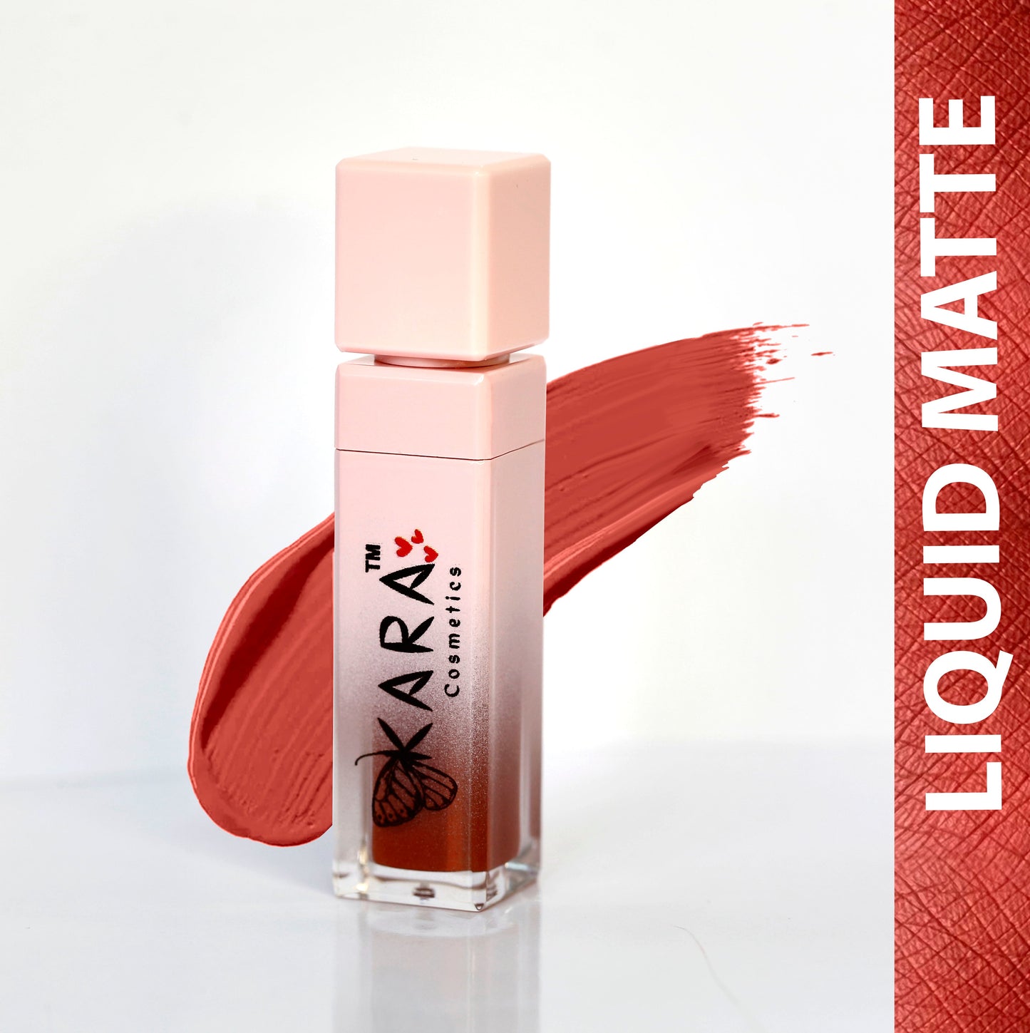 Fetish- Chocolate Nude Matte liquid Long-Lasting Wear Non-Stick Velvet Lipstick