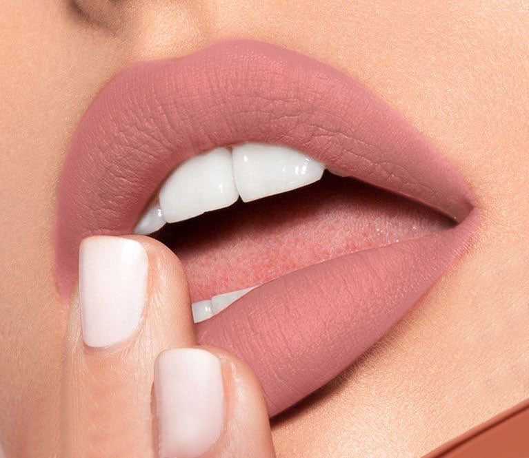 Cinnamon - Nude Matte Liquid Lipstick Long - Lasting Wear Non-Stick Velvet Lipstick