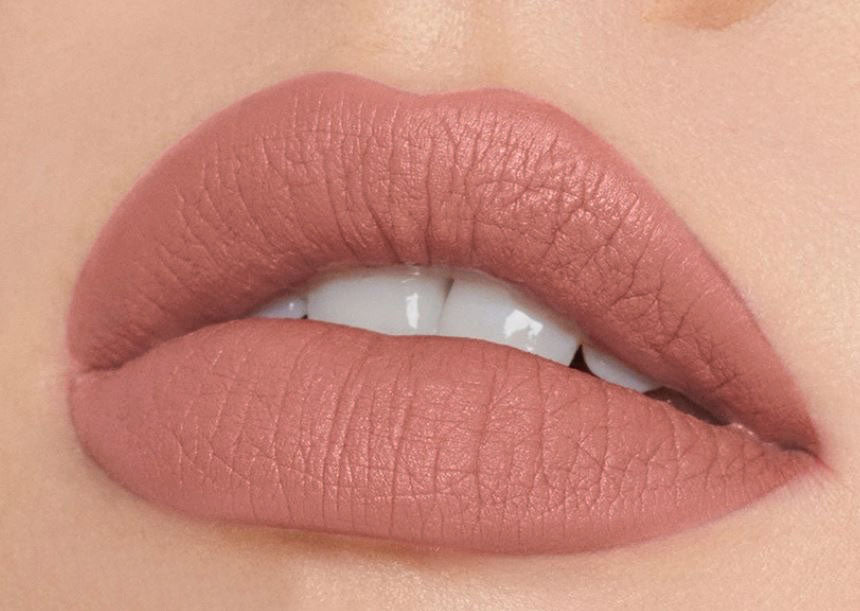 Quiet- Bare Nude Matte Liquid Lipstick Highly Pigmented Lip Glaze All Day Wear