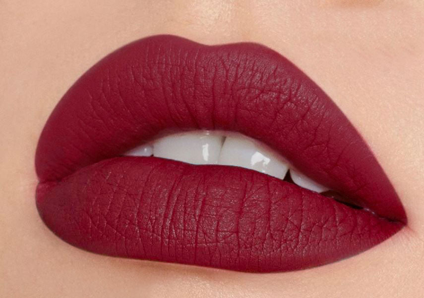 Wine - Matte Liquid Lipstick Long - Lasting Wear Non-Stick Velvet Lipstick